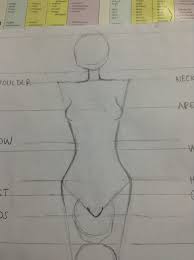 The female body figure is the ac. How To Draw A Full Body Woman B C Guides