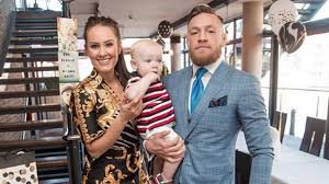 You could say conor mcgregor's wife is dee devlin because they have been together for so long and share two beautiful children together; Conor Mcgregor Ufc News Dee Devlin Stuns In Gorgeous Black And Gold Versace Dress In New Family Picture Irish Mirror Online