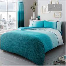 Free delivery on orders over £50 / €60. Gaveno Cavailia Luxury Urban Ombre Bed Set With Duvet Cover And Pillow Case Polyester Cotton Teal King 11149507 Amazon Co Uk Home Kitchen
