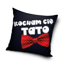 Dzień rodziców | opowiadanie | olek i ada | dzień rodziny | dzień matki | dzień ojca. Dwustronna Poszewka Na Poduszke Jasiek Czarna 40x40 Idealny Prezent Na Dzien Ojca Z Napisem