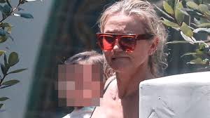 Cameron diaz reveals why she quit acting in interview with gwyneth paltrow. Cameron Diaz 48 Rarely Looks With His Daughter Raddix For Swimming Lessons In Beverly Hills Salesground