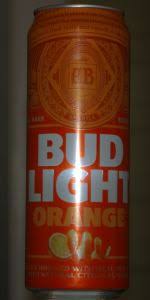 Bud Light Orange Anheuser Busch Beeradvocate