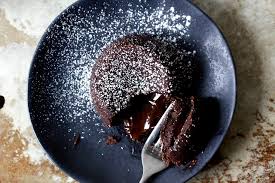 Add the almond flour, baking powder and cocoa powder to the bowl with the melted chocolate, and mix until well combined. Chocolate Puddle Cakes Smitten Kitchen