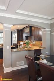 wall colors with dark wood kitchen
