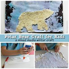 From slime to rice, kids love these projects. Mixed Media Polar Bear Craft For Kids Where Imagination Grows
