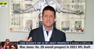 Pulling A Joe Burrow Todd Mcshay Explains Why Mac Jones Is Shooting Up Nfl Draft Boards
