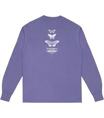Lavender Butterfly L S T Shirt