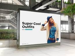 Free Mall Indoor Billboard Mockup Free Mockup Billboard Mockup Outdoor Advertising Mockup Mockup Free Psd