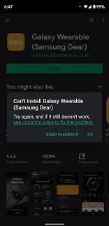 The galaxy wearables app is useless, it crashes right after opening, and is a battery drain on my phone. Can T Install Samsung Wearable App On Pixel 3 Xl Pixel Phone Community