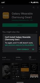Download the galaxy wearable app from google play or the apple app store. Can T Install Samsung Wearable App On Pixel 3 Xl Pixel Phone Community