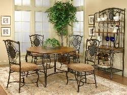 Set of 4 wrought iron patio dining chairs after nelson for arbuk. Wrought Iron Furniture Wrought Iron Tables Wrought Iron Chairs Wrought Iron Sofas Gharexpert Com
