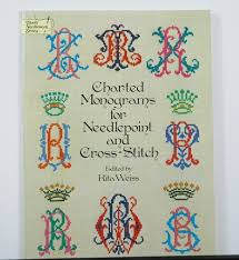 Charted Monograms Edited By Rita Weiss On Newneedlepoint Com