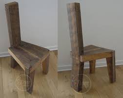 Chaise Lounge En Cuir Chaise En Bois Rustique Chaise Etsy Rustic Dining Chairs Rustic Chair Wood Chair