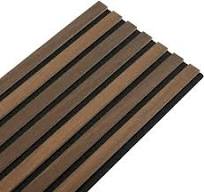 DECOON - Panel de listones de madera, 120 x 30 x 1 cm, color ...