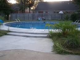To Bury Or Not To Bury An Above Ground Pool Pool Landscaping Above Ground Pool Above Ground Pool Landscaping