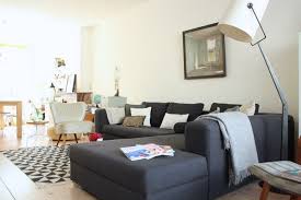 Eclectic Home Living Room Idea With Grey Sofas And Sectionals And Ivory Chair And Black And Whit Grey Sofa Living Room Eclectic Living Room Couches Living Room
