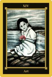 Tread carefully in any major decisions you make, with confidence that good decisions will lead to a good resolution for you. Art Temperance Meaning Yearly Tarot Card