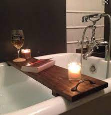 Clawfoot bathtub caddy with reading rack body. 6 Inexpensive Essentials For Reading In The Bath Bathtub Caddy Tub Tray Clawfoot Tub Tray