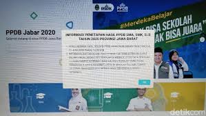 Sebelumnya, kadisdik jabar juga menyatakan bahwa dengan proyeksi lulusan smp negeri dan swasta tahun 2021 sebanyak 777.506 siswa, maka sma, smk, dan slb negeri di jabar hanya mampu. Jangan Lupa Siang Ini Pengumuman Ppdb Sma Smk Di Jabar
