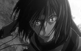 Thank you for visiting, it means so much for me ♡♡ you can use this music in your videos and you. Hd Wallpaper Anime Attack On Titan Annie Leonhart Black White Sadness Wallpaper Flare