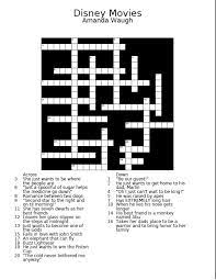 Print these crosswords for yourself or for use by your school, church, or other organization. 11 Fun Disney Crossword Puzzles Kitty Baby Love