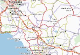 Kuzeyde selangor , doğuda pahang ve güneyde melaka ve johor ile sınır komşusudur. Michelin Tampin Map Viamichelin