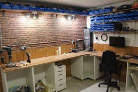 Die Neue Werkstatt Taller En El Garaje Bancos De Trabajo Taller