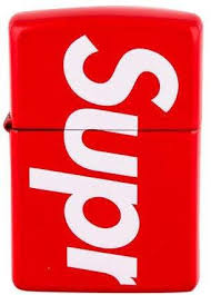 Zippo Supreme 2018 Logo Lighter Zippo Lighter Zippo Supreme Logo