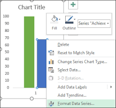 How To Create A Thermometer Chart In Excel Static