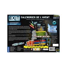 Calendrier de l'Avent Exit