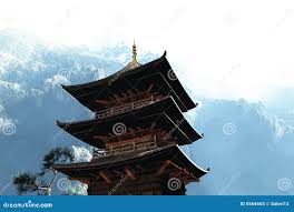 Buddhist Temple in the Mountains Stock Image - Image of asia, granite:  5564603