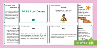 There have been a few times during this pandemic already that games have helped us out, providing a chance to laugh and play together, to do more than chores or jobs or worrying. Cool Down Ideas For Pe Pe Resource Teacher Made Twinkl