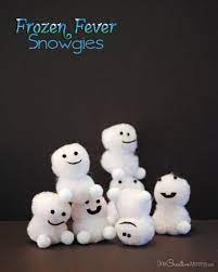 Frozen Fever Snowgies Craft For Kids Baby Snowmen Onecreativemommy Com