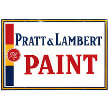 Pratt Lambert Paints Pratt Lambert Paint Porcelain Sign 2