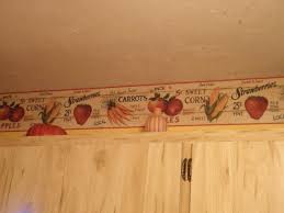 wallpaper borders for kitchen