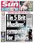 Sun Front Page Yesterday