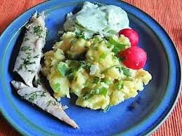 Schnippelboy Kartoffelsalat Mit Geraucherter Makrele Kartoffelsalat Geraucherte Makrele Lebensmittel Essen