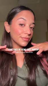My current acne-safe makeup routine as a licensed esthetician ✨🩷, • Daily  SPF 30 Plus @facerealityskincare, • Blur + Smooth Tint Stick @fentybeauty ,  • Conceal + Perfect Concealer @milanicosmetics , • ...