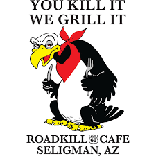 As we neared the lunch stop, the tour guide on our bus joked that the roadkill cafe served actual roadkill. The Roadkill Cafe O K Saloon Seligman Az Company Data