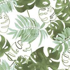esta home greenhouse jungle bladeren behang 138888 behang groen behang bladeren
