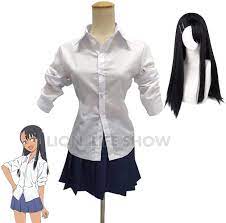 Amazon.com: Nagatoro Hayase Cosplay Costume for Halloween Christmas  Carnaval New Year and wigs (S, Female) : Clothing, Shoes & Jewelry