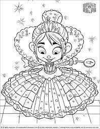 It will be the best ralph and vanellope friend, that you colored ever! Wreck It Ralph Coloring Page Free Coloring Library