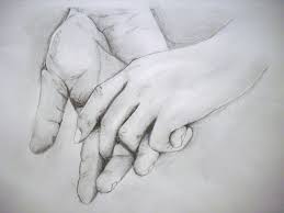 Two people holding hands drawing. Holding Hands By Terenika Deviantart Com On Deviantart How To Draw Hands Holding Hands Drawing Pencil Drawings Of Girls