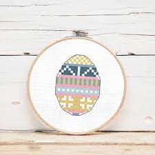 Easter egg • are you searching for crochet patterns about easter egg ? Free Easter Egg Cross Stitch Pattern Craft With Cartwright