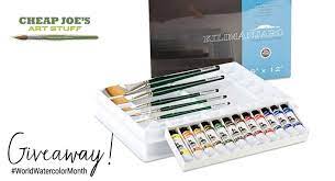 Https Doodlewash Com Giveaways Cheap Joes World Watercolor Month Giveaway 2019 Wwm Week1 Lucky 154039 Cheap Joe S Art Advertising And Promotion