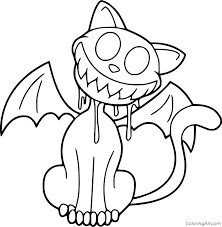 Cartooncat trevorhenderson trevor_henderson cat cartooncattrevorhenderson cartoon cartooncatfanart trevorhendersonfanart fanart trevorhendersoncartooncat. Scary Cat Bat Coloring Page Coloringall