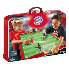 Allianz arena is a football stadium in munich, bavaria, germany with a 75,000 seating capacity. Playmobil Football Stadium Fcb Official Fc Bayern Munich Store