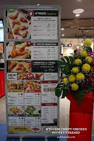 Order from 4fingers crispy chicken (wangsa walk) online or via mobile app we will deliver it to your home or office check menu, ratings and reviews pay online or cash on delivery. 4fingers Crispy Chicken Sunway Pyramid Home Is Where My Heart Is