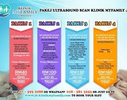 Surya has over 25 years of extensive experience in the industry, including 10 years at own clinic in bali. Harga Pakej Pregnancy Scan Dm Klinik Myfamily Johor Facebook