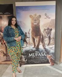 I am here to watch "Mufasa (The Lion King)" at the Arena cinema BT  towers,Tariq road Karachi @thearenabt @mufasa.tlk Highly recommended !!  #fyp #mufasa #premier #movie #hindidubbed #shahrukhkhan #voiceover #💯  #thearena #❤️ #